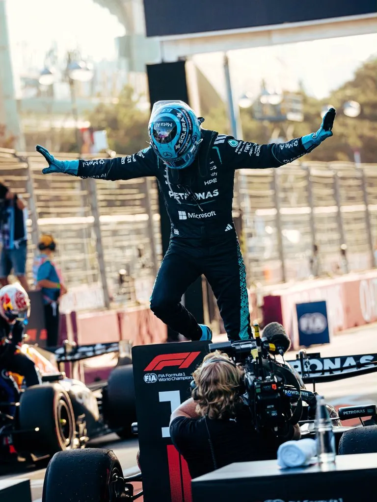 2026 Azerbaijan GP Results: Russell beats Verstappen in Baku