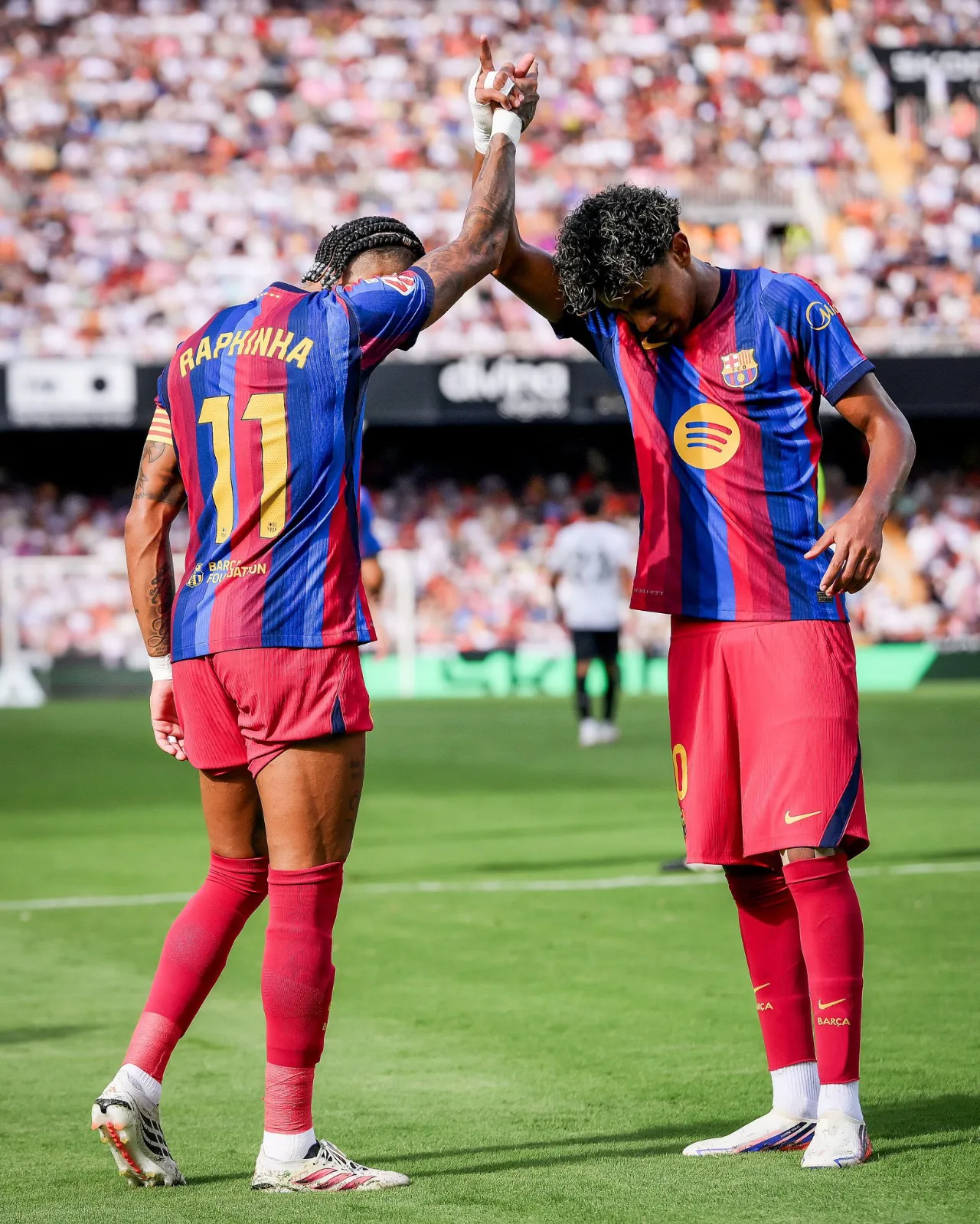 Valencia 0-5 Barcelona: Lamine Yamal & Fermin López star in 5-goal rampage