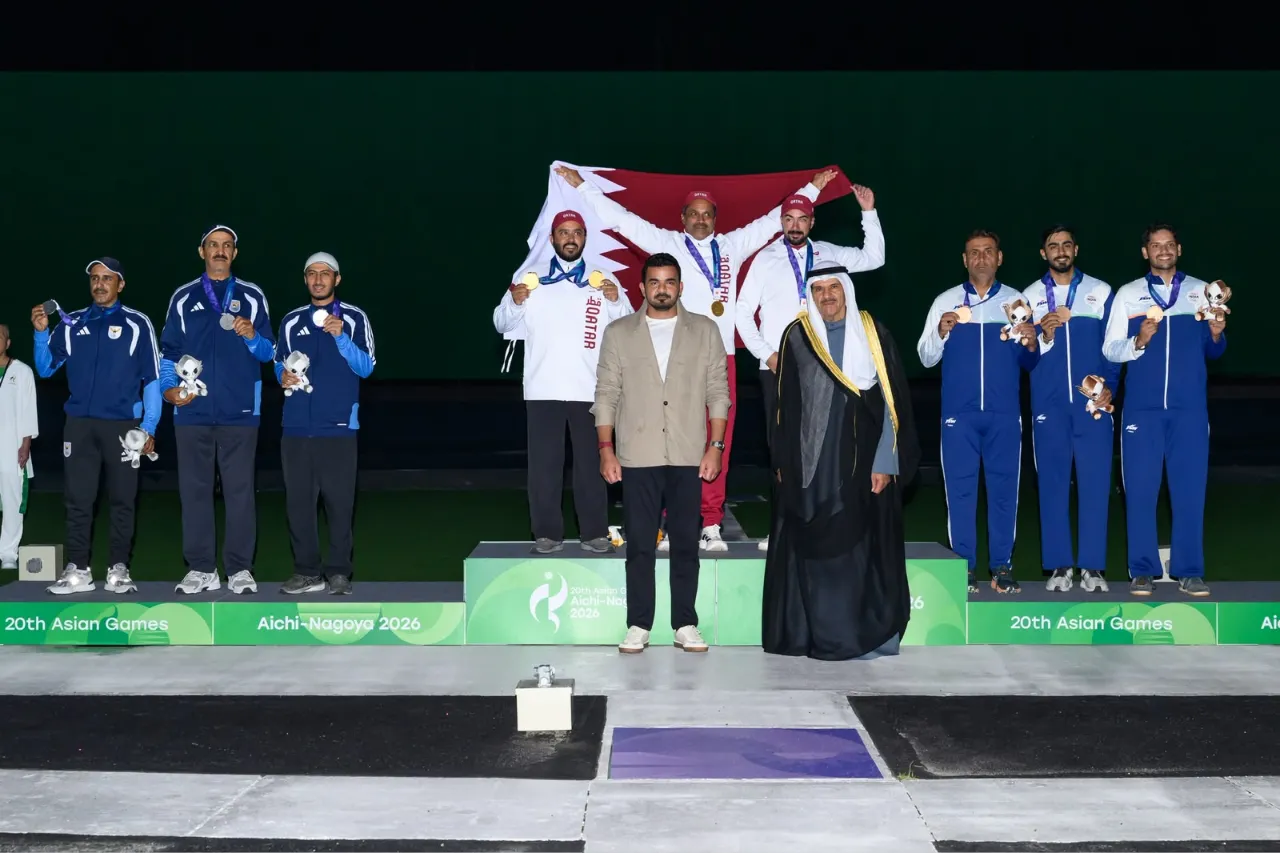 Qatar shooters claim two golds as Al-Athba sets Asian Games record