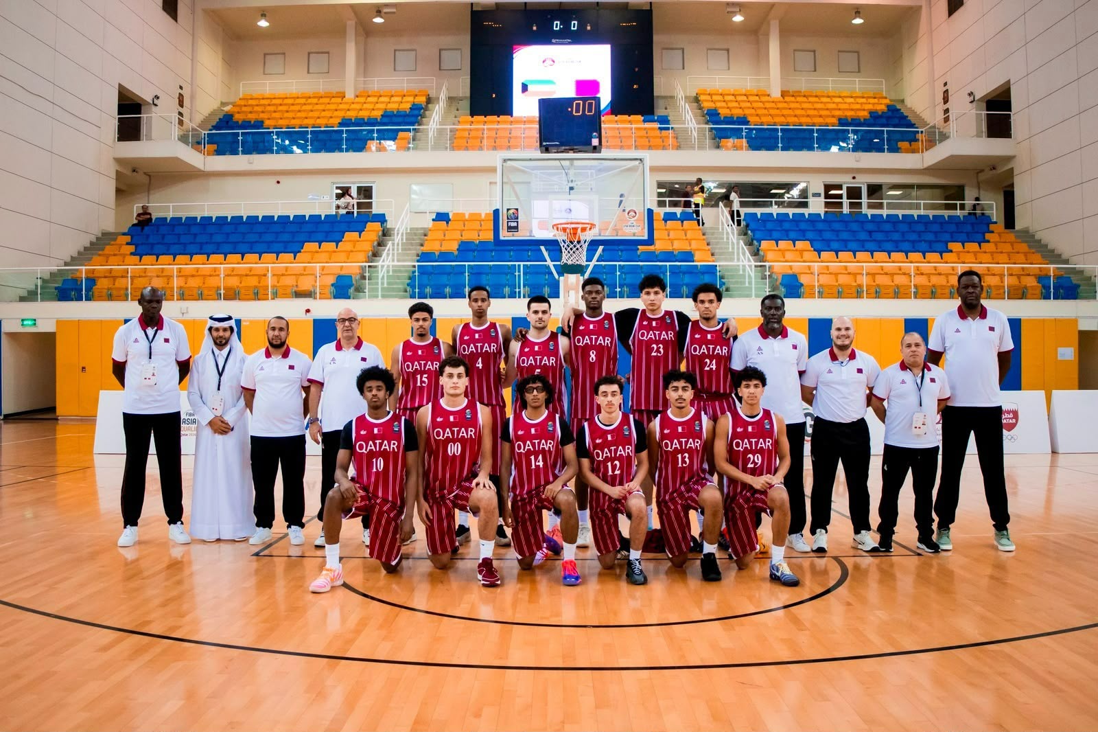 Qatar U-18 Basketball squad launches Asian championship campaign in high-stakes clash against Iran