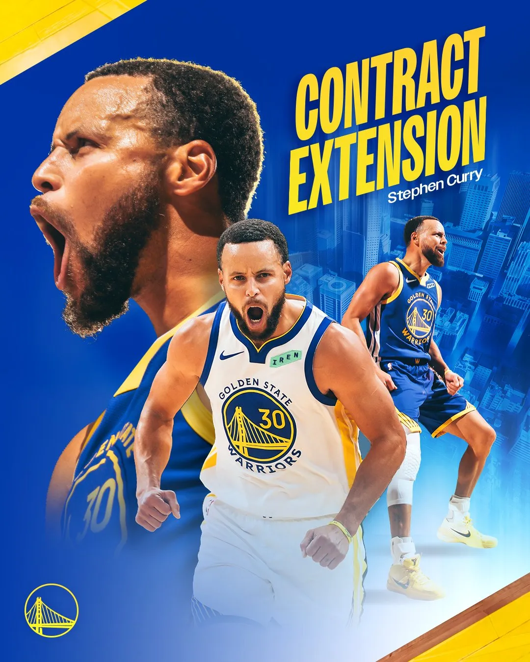 Steph Curry commits long-term to Golden State Warriors