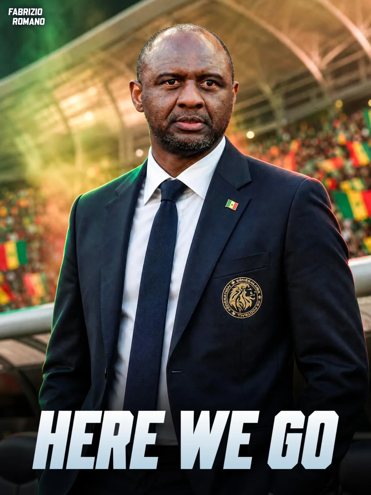 Patrick Vieira Takes the Reins as Senegal National Team Head Coach