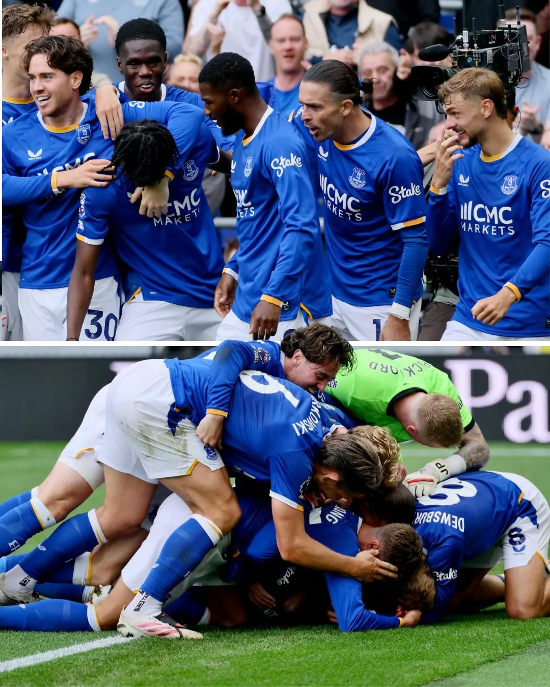 Everton 2-2 Man United: Maitland-Niles stunner rescues point on debut