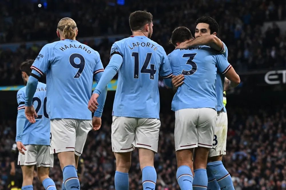 Inspired Man City beats Villa 3-1, heaps pressure on Arsenal