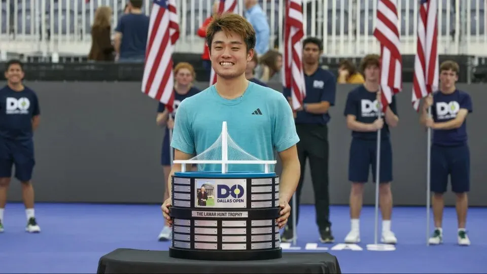 Wu makes history as first Chinese ATP Tour winner with Dallas victory