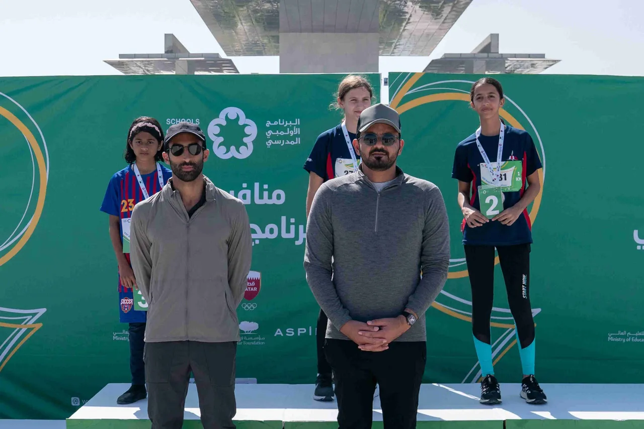 Sheikh Joaan honors champions of 1st marathon of School Olympic Program
