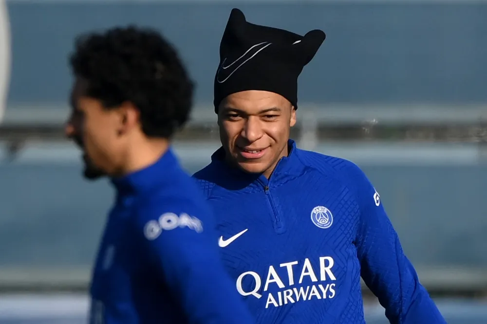 Mbappe included in PSG squad for Bayern Champions League tie