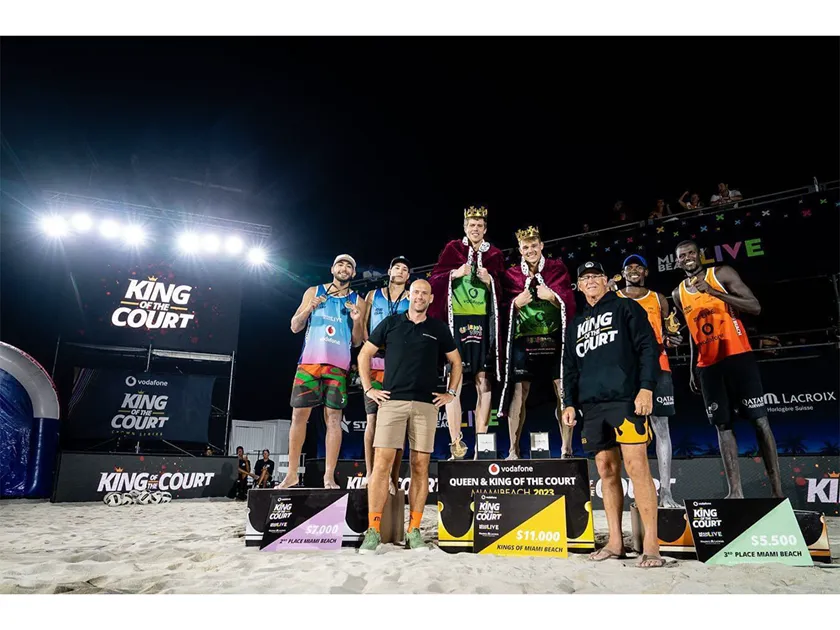 Qatar national team wins bronze at Miami Beach 2023 King of the Court tournament