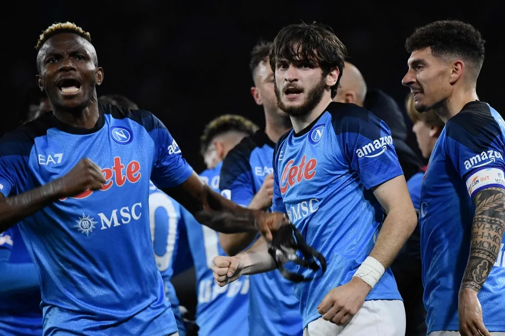 Kvaratskhelia magic moves champions-elect Napoli 18 points clear