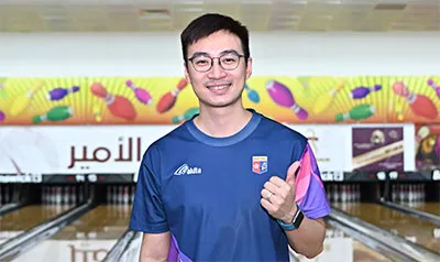 Sweden's Bolleby maintains lead, as Qatari trio make top-ten in qualifying standings on Emir Cup Bowling Championship
