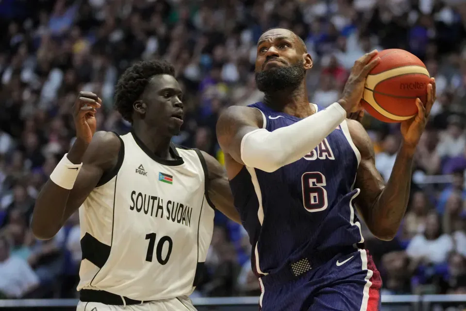 Team USA survives South Sudan scare in London