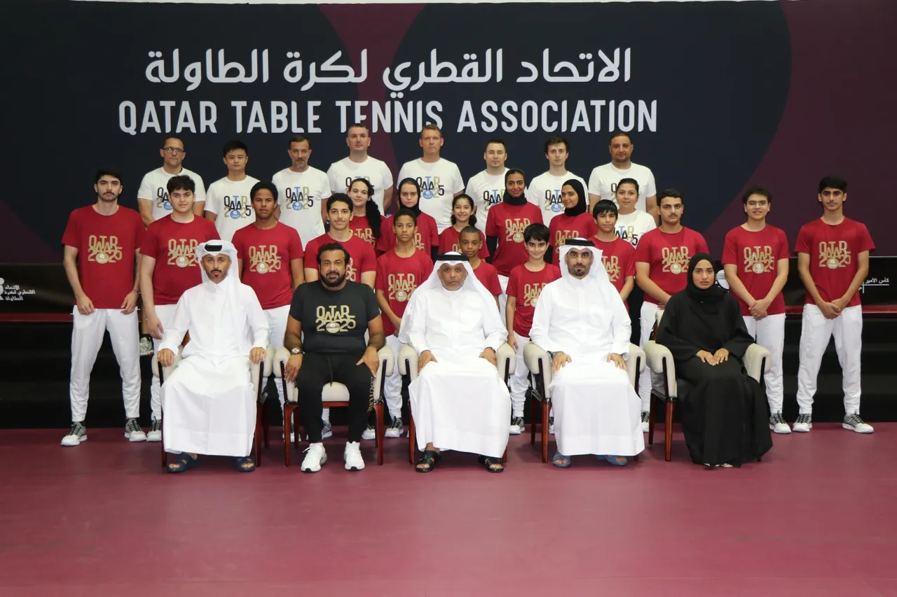 Qatar table tennis teams depart for Jordan to participate in 2024 West Asian National Teams Championship