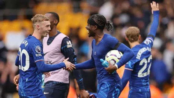 Chelsea's Noni Madueke hails connection with Cole Palmer