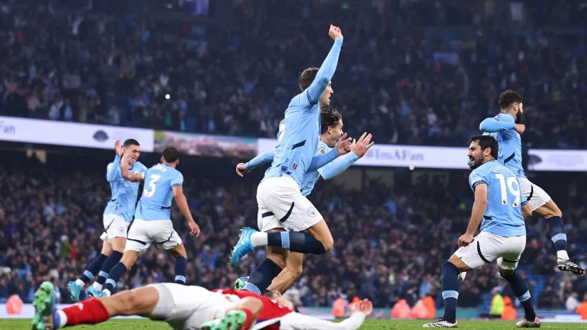 Man City players accuse Arsenal of 'dark arts' as Arteta hails 'miracle'