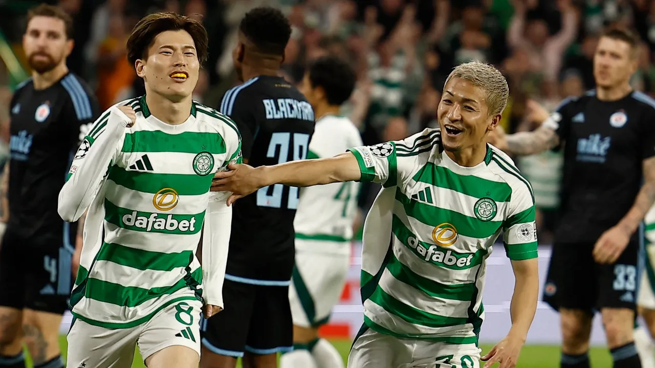 Rampant Celtic start Champions League with five-goal win over Slovan