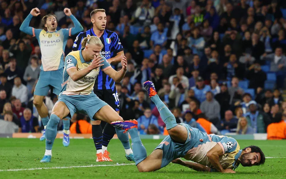 Manchester City held by Inter Milan in frustrating opener