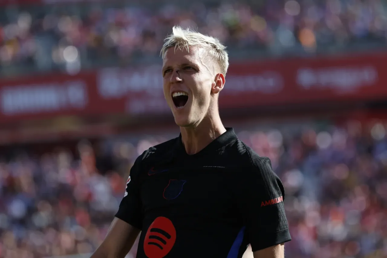 Barcelona’s Dani Olmo to miss 4 to 5 weeks with hamstring injury