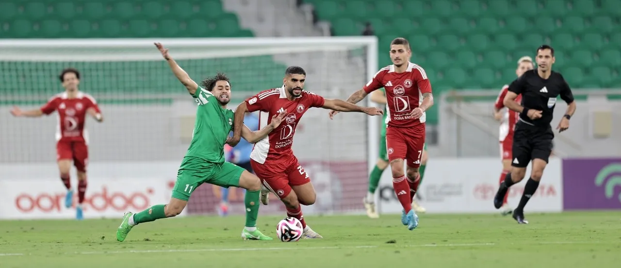 Al Ahli and Al Arabi shared the spoils in six-goal thriller in Ooredoo Stars League Week 5