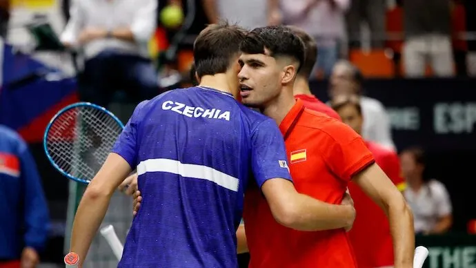 Alcaraz's Spain, 'epic' USA off the mark in Davis Cup