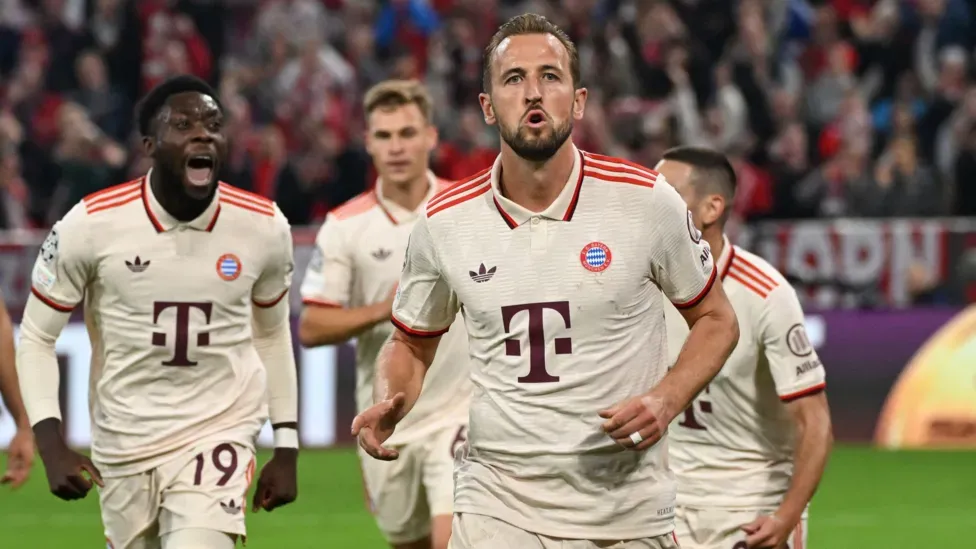 Kane scores four, breaks record in Bayern rout