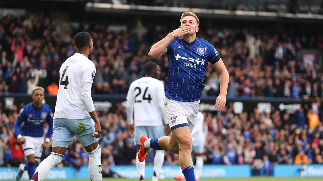 Liam Delap double earns Ipswich Town draw with Aston Villa