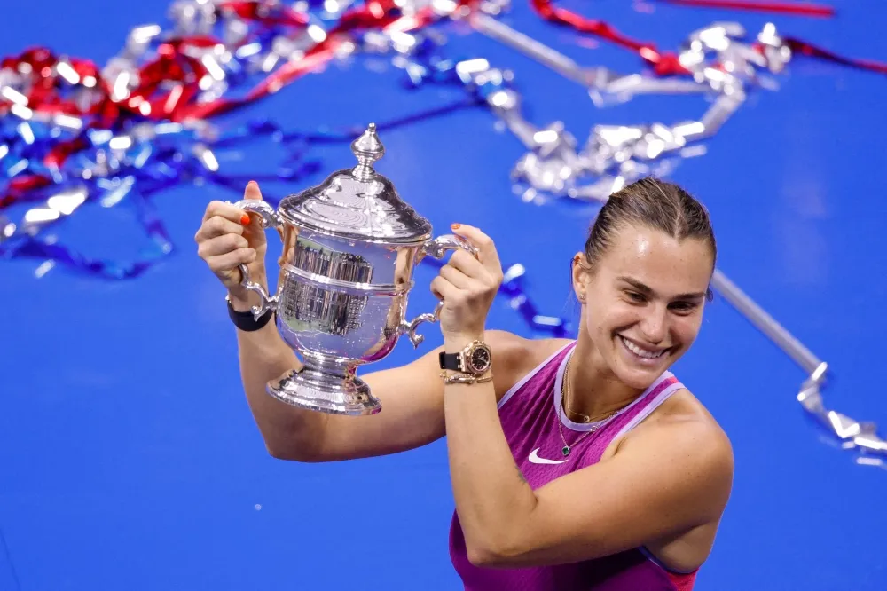 'Super proud' Sabalenka downs Pegula to win US Open thriller