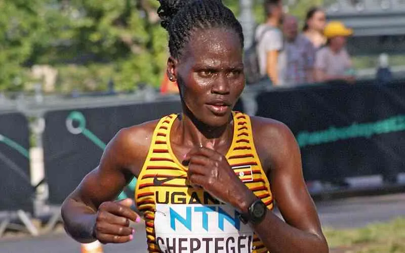 Ugandan Olympian in intensive care after partner 'set her on fire'