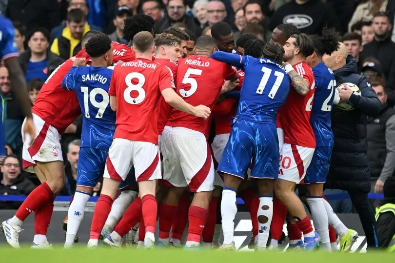 Chelsea and Forest charged for failing to control players