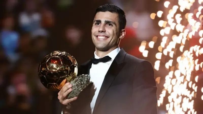 Man City and Spain midfielder Rodri wins Ballon d'Or