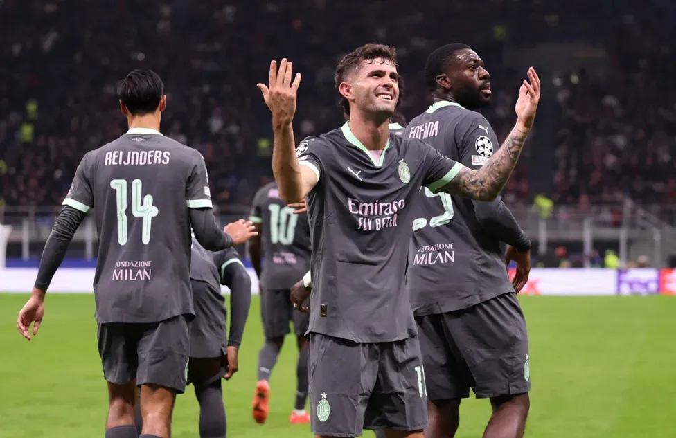 Reijnders double as AC Milan shake off Club Brugge