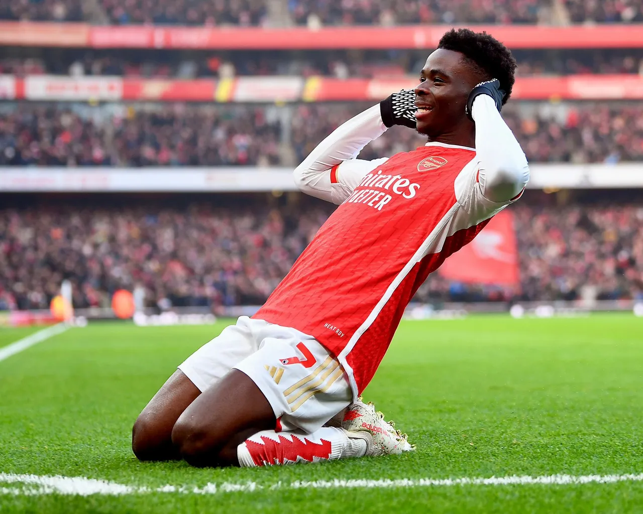 This is year Arsenal win Premier League title - Saka