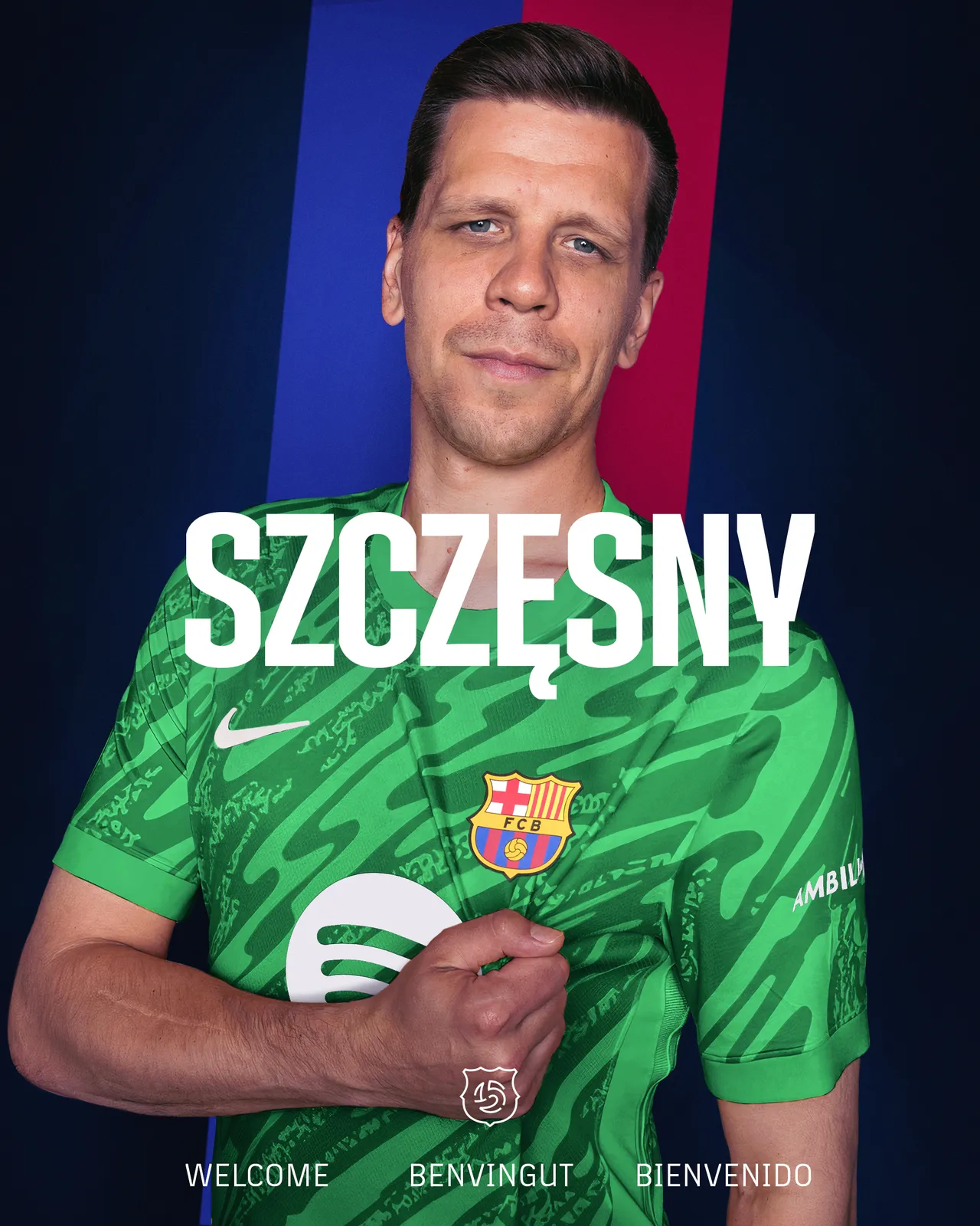 Szczesny joins Barcelona a month after retiring