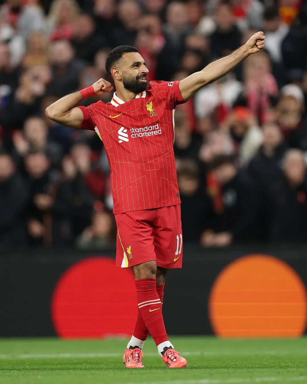 Salah inspires Liverpool to UCL win over Bologna