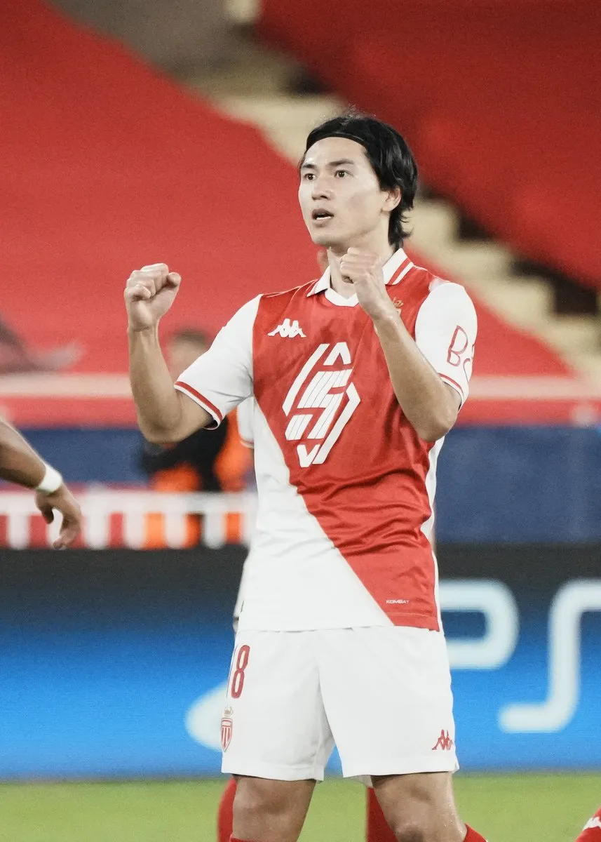 Minamino hits two as Monaco beat Red Star Belgrade
