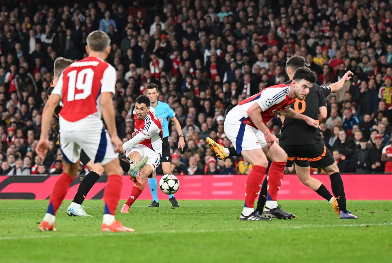 Arsenal grind out win over Shakhtar in Champions League