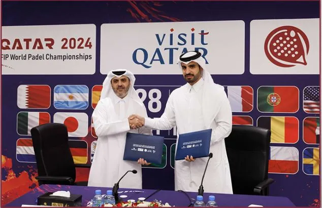 Qatar Tennis Federation, Visit Qatar sign partnership agreement to sponsor 2024 World Padel Championship