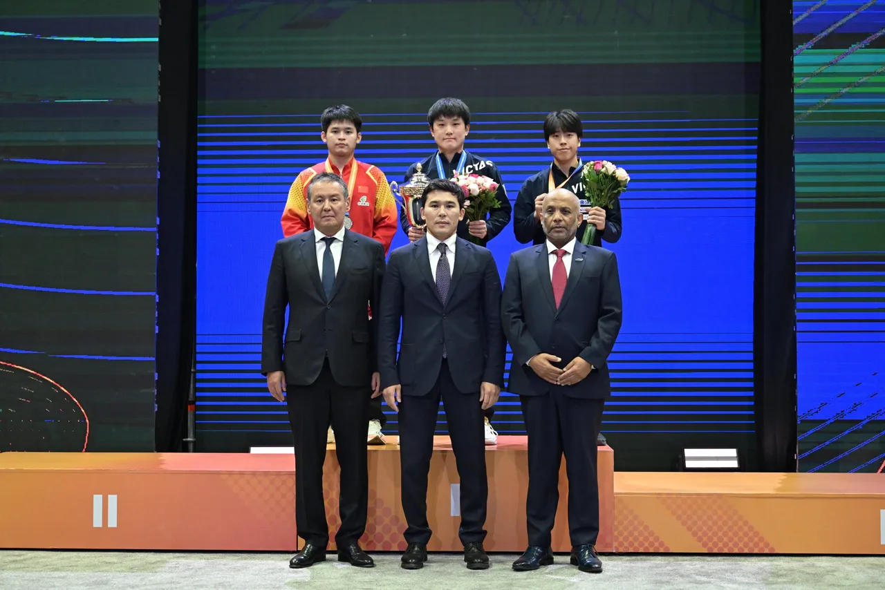 Japan’s Harimoto, North Korea's Kum-Yong emerge champions at 27th Asian Table Tennis Championships