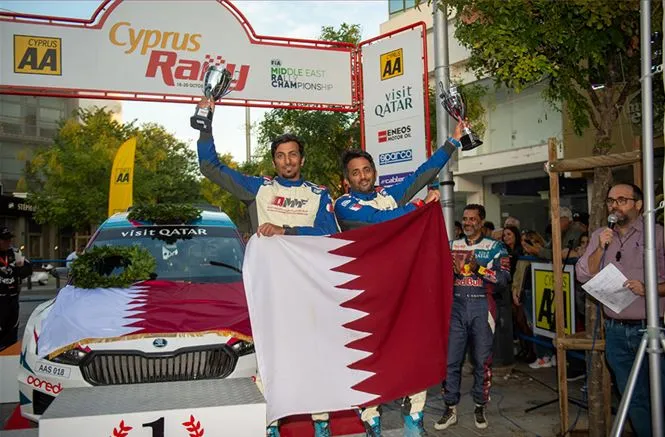 Abdulaziz Al Kuwari wins FIA Middle East Rally Championship winner for first time