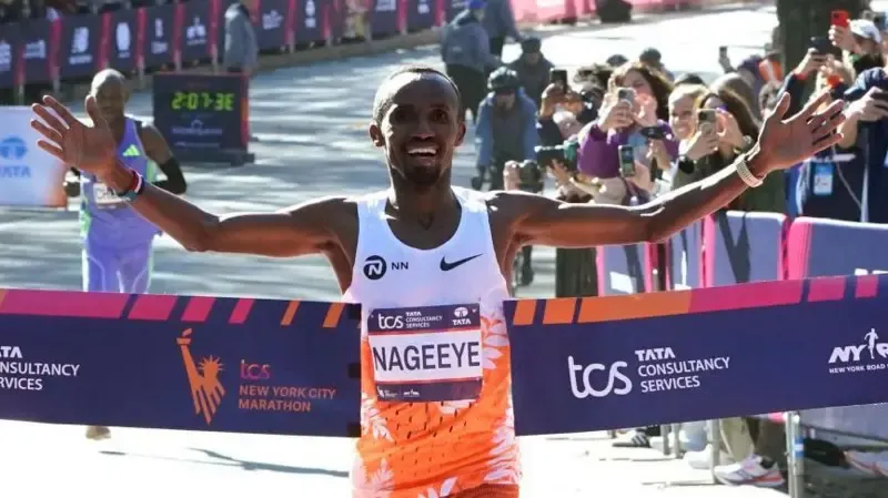 Nageeye and Chepkirui win New York City Marathon