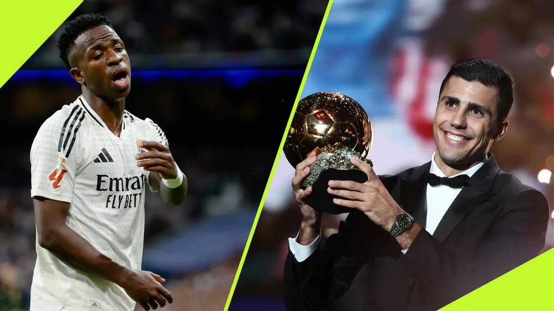 Ballon d'Or: Report shows margin of Rodri win over Vinícius