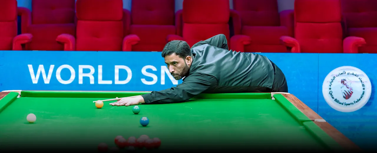 Asif to face Gharahgozlou in IBSF World Snooker Championship final
