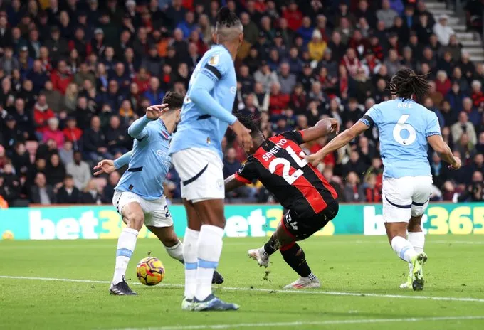 Bournemouth stun Man City with historic win