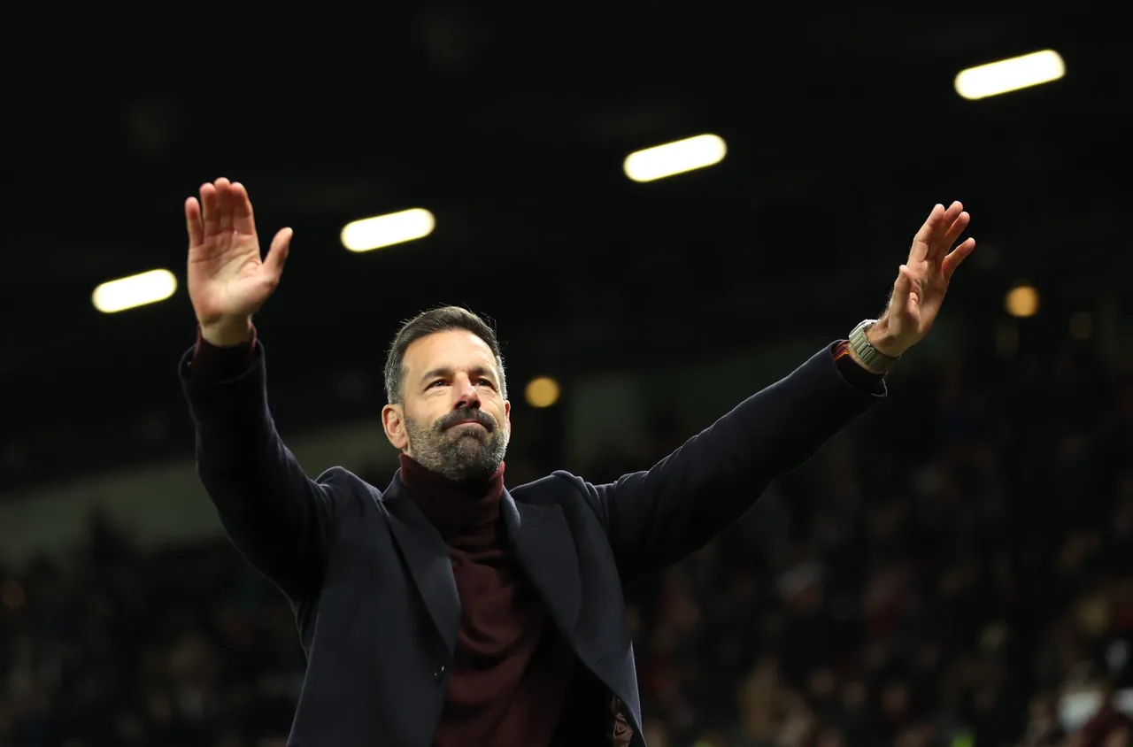 Van Nistelrooy honoured to serve as Man United's interim manager