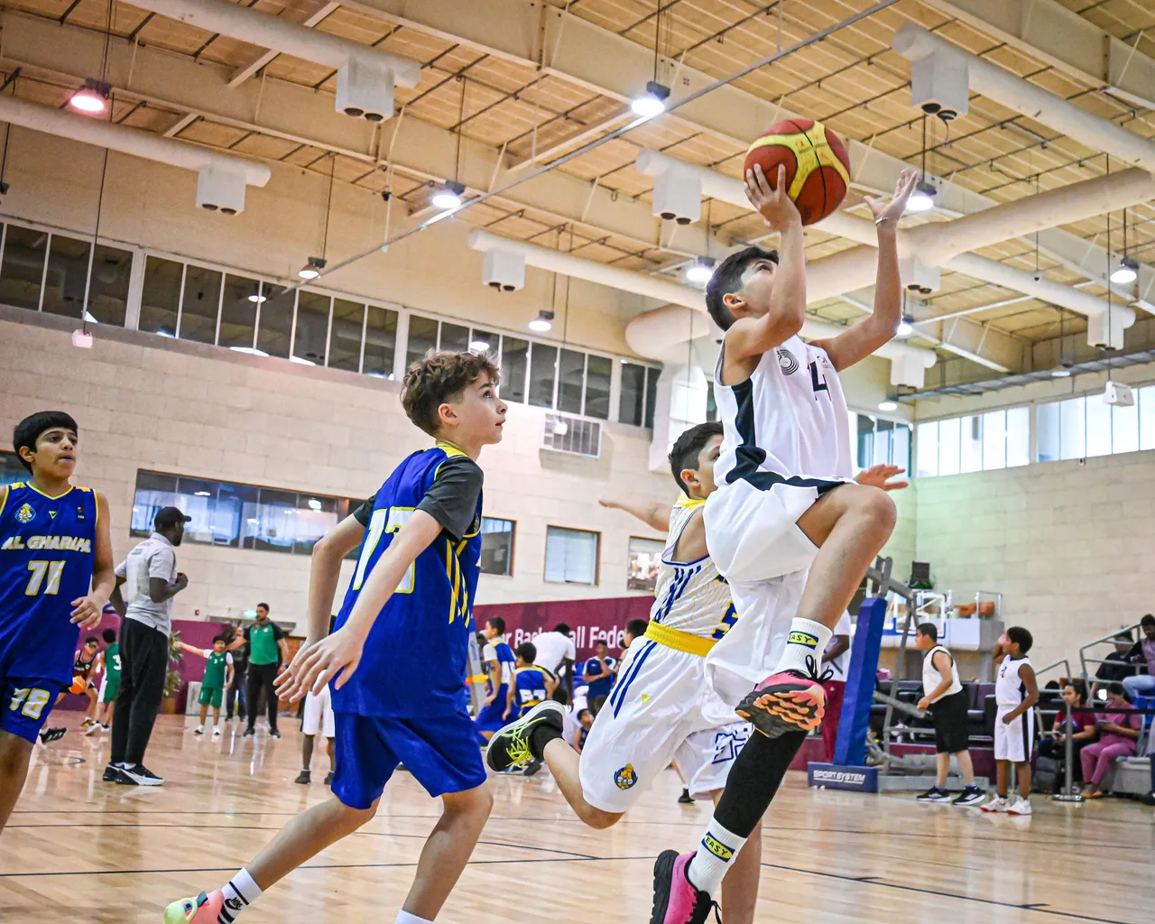 Al Sadd win first round of 3x3 Basketball Junior League