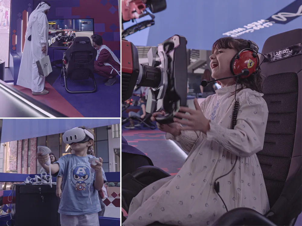 Lusail International Circuit launches F1-themed fan activation zones ahead of FORMULA 1 QATAR AIRWAYS QATAR GRAND PRIX 2024