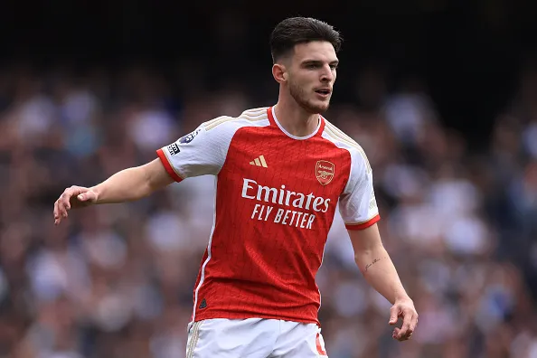 Arsenal sweat on Declan Rice fitness after broken toe