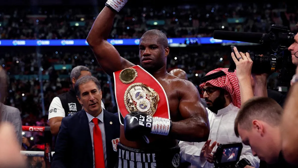 World champion Dubois to face Parker in Saudi
