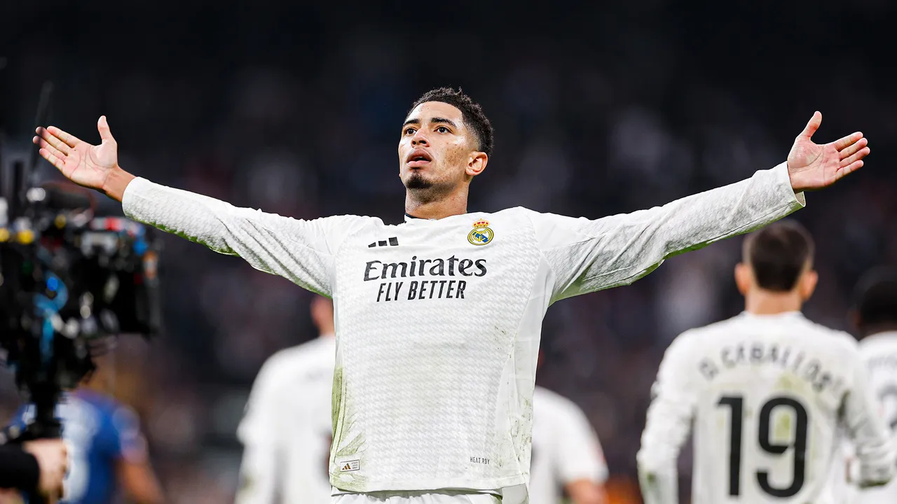 Bellingham & Mbappe score as Real Madrid beat Getafe
