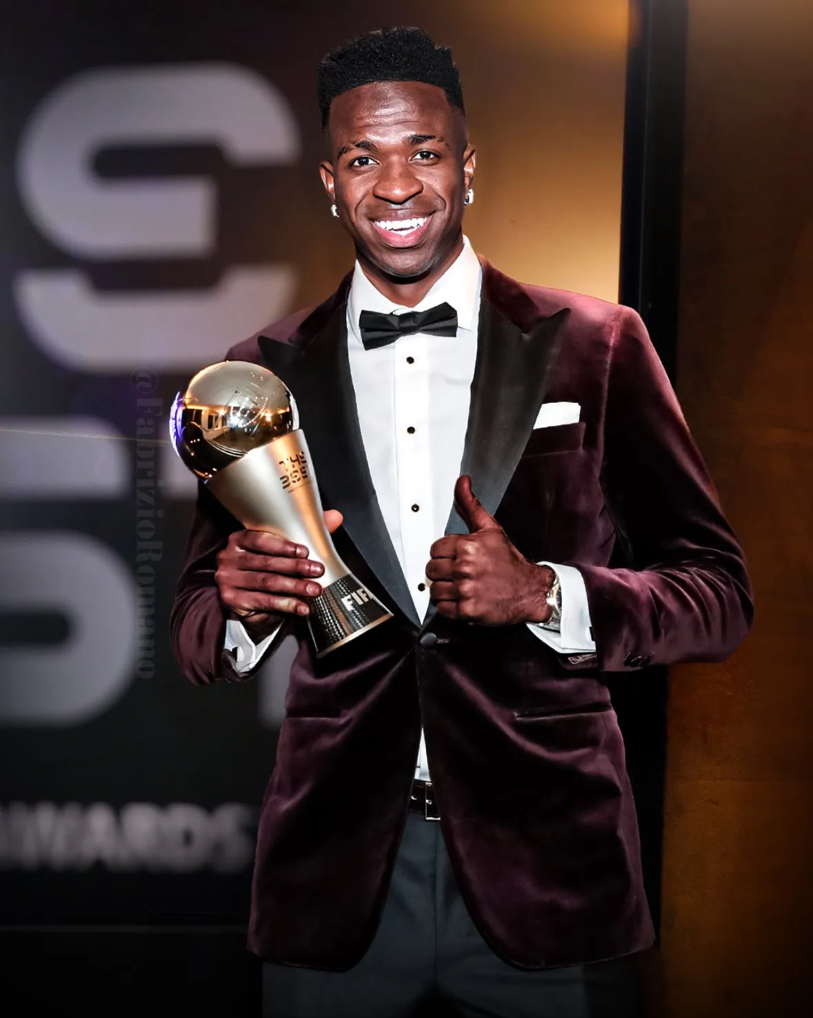 Vinicius Jr named Fifa Best men's player of the year