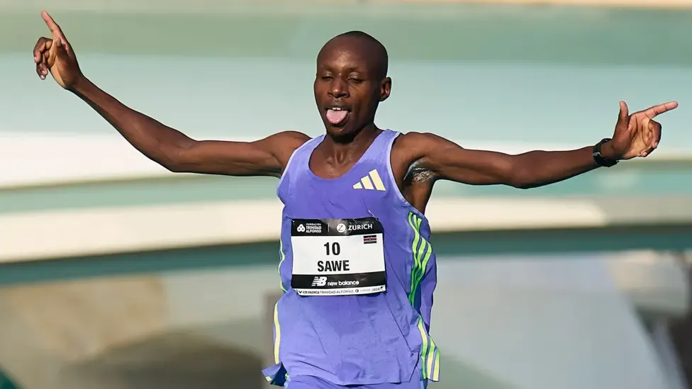 Sawe runs fifth-fastest time on marathon debut